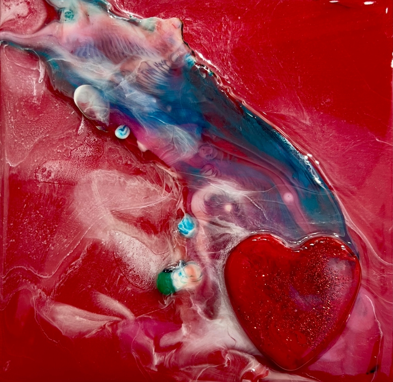 Love wave by artist Lacy Husmann